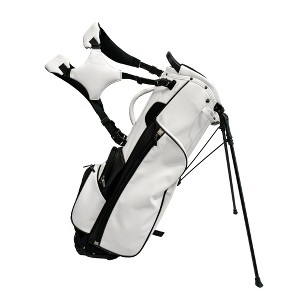 Northwestern Golf First Flight Golf Bag – Tour-Grade Synthetic Leather, 4-Way Divider, Lightweight Design - 1 of 3