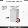 Rev-A-Shelf Polymer Replacement 27 Quart Trash Bin - 4 of 4