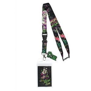 DC Comics Batman The Joker Clown Prince Of Crime Lanyard ID Badge Holder - 1 of 4