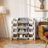 Whisen Kids Toy Storage Organizer, Toy Organizer, Kids Bookshelf with 2 Tier Bookshelf, Toy Storage with 12 Toy Bins - 4 of 4