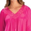 Collections Etc Long Sleeve Tricot Gown - 2 of 4