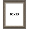 PosterPalooza | Photo Size Weathered Black Picture Frame - UV Acrylic, Foam Board Backing, Hanging Hardware - 2 of 4