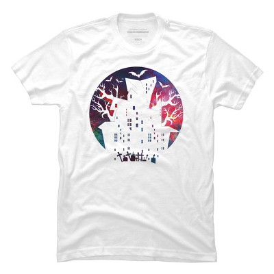 Men's Design By Humans Halloween home By durungkapok T-Shirt