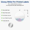 Avery Round Labels, Watercolors Design, 2" Diameter, 120ct - 2 of 4
