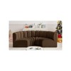 Meridian Furniture,Arc Velvet Modular Sofa - 2 of 4