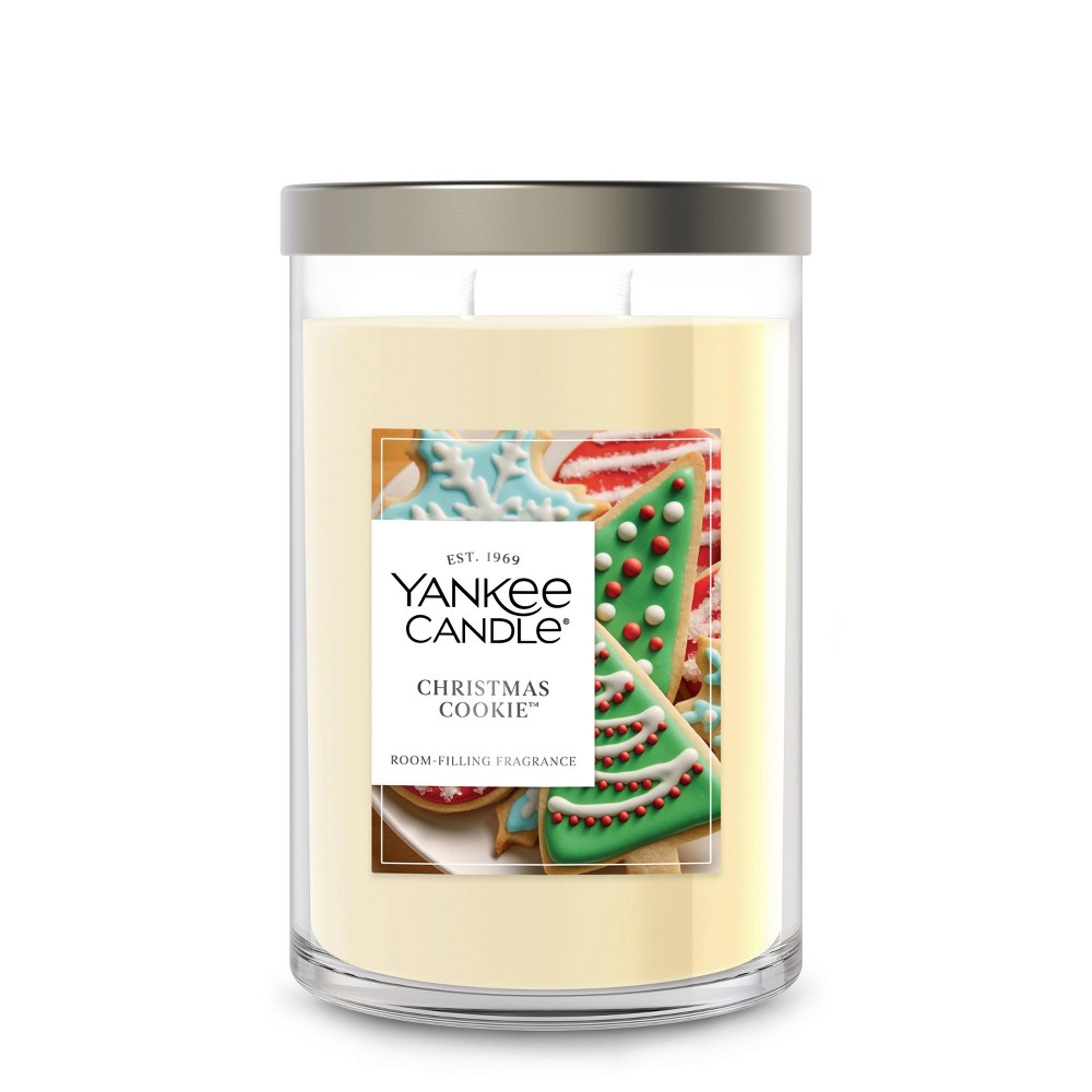 Photos - Other Decoration Yankee Candle Signature Large Tumbler Christmas Cookie Candle 20oz  