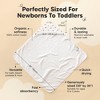 Lyra Muslin Baby Towels with Hoods for Newborn Girls, Boys, 100% Organic Cotton Soft Hooded Baby Bath Towels - 3 of 4