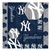 MLB New York Yankees Hexagon Comforter Set - Twin