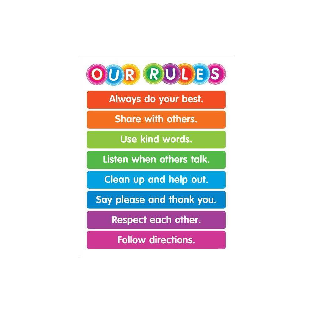 ISBN 9781338127980 product image for Color Your Classroom - Our Rules Chart (Paperback) | upcitemdb.com
