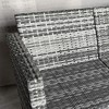 Resenkos 7 seats rattan patio furniture set, Outdoor Sectional Furniture, PE Rattan, - 4 of 4