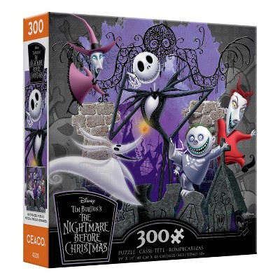 CEACO Disney Tim Burtons The Nightmare Before Christmas 300 Piece Puzzle New 