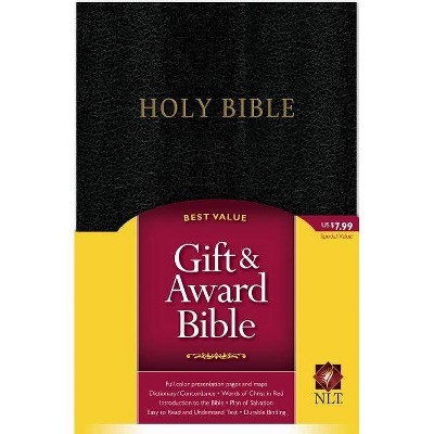 Gift and Award Bible-Nlt - 2nd Edition (Leather Bound)