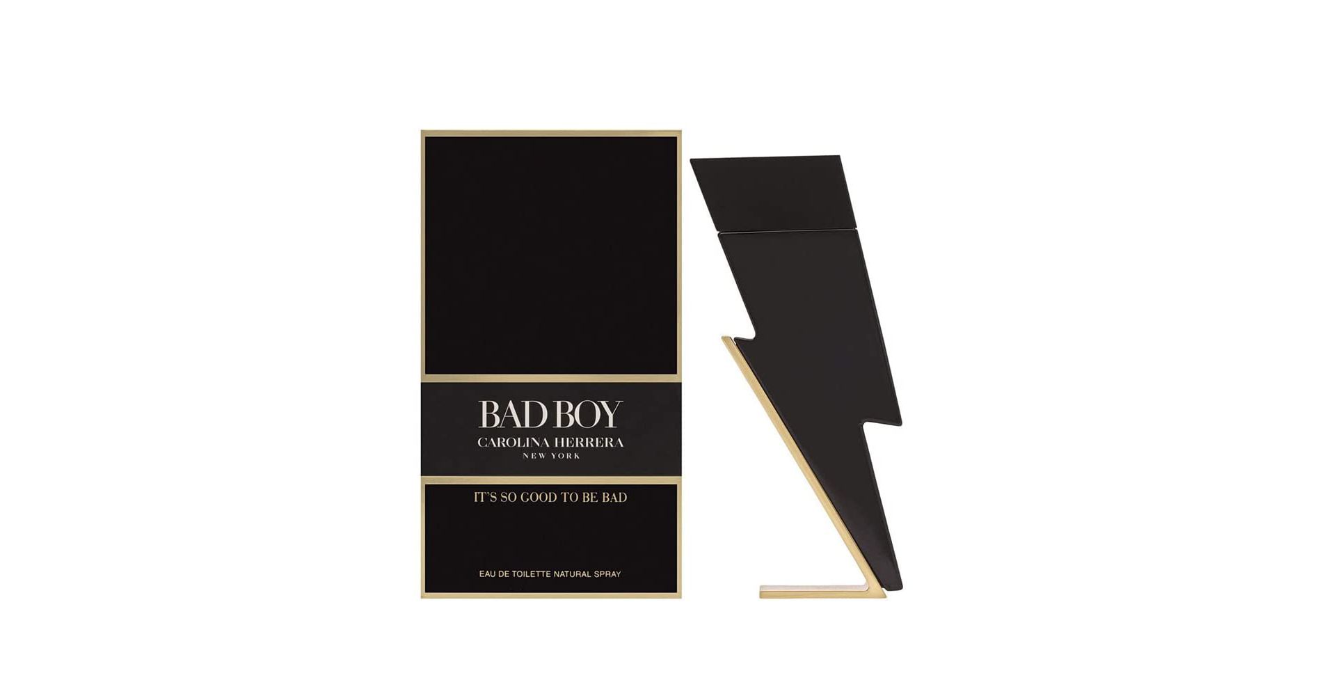 Carolina Herrera Bad Boy Eau de Toilette for Men, Fragrance Spray, 1.7 oz