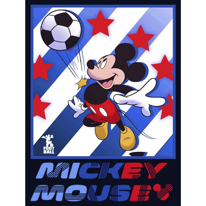 Girl's Disney Mickey Mouse Soccer Star T-Shirt, 2 of 5