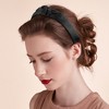 Unique Bargains Satin Knot Headband Hairband for Women 1.2 Inch Wide 1Pcs - image 3 of 4