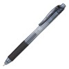 Pentel EnerGel-X Gel Pen, Retractable, Fine 0.5 mm Needle Tip, Black Ink, Clear/Black Barrel, 24/Pack - 3 of 3