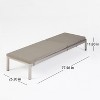 Christopher Knight Home Cape Coral Outdoor Mesh and Aluminum Adjustable Chaise Lounges with Cushion (Set of 2) - 3 of 4