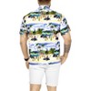 HAPPY BAY Mens Hawaiian Shirts Short Sleeve Button Down Shirt Men's Casual Shirts Holiday Tropical Beach Summer Party Shirts for Men Funny - 3 of 4