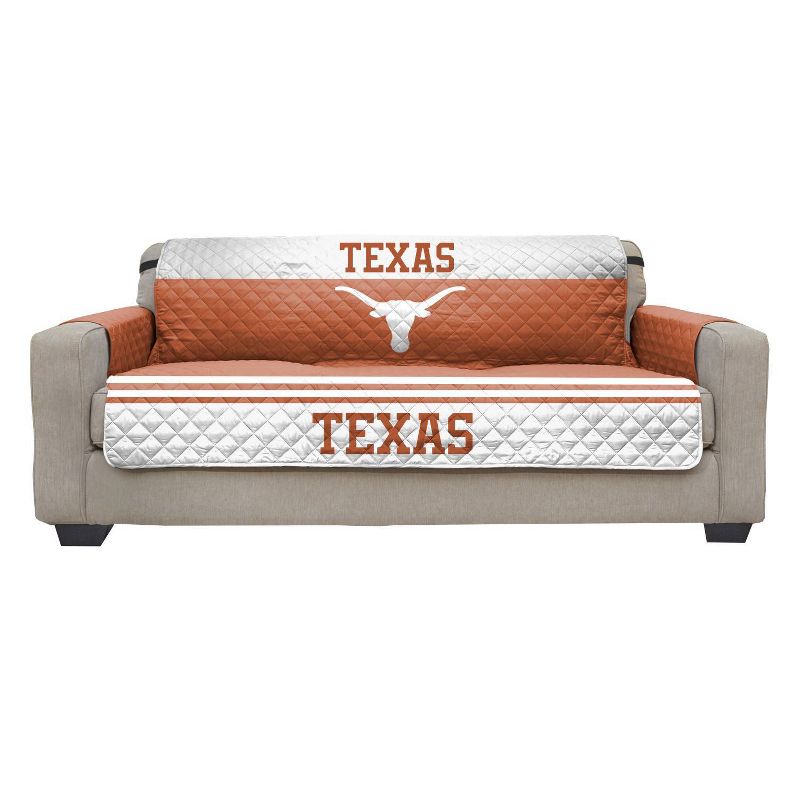 NCAA Texas Longhorns Furniture Protector Sofa, 1 of 3