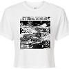 Women's - Star Wars - Comic Panel Cropped Graphic T-Shirt - 2 of 4