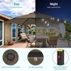 Sonkuki 7.5 ft Outdoor LED Solar Lighted Patio Market Umbrella w/ Push Button Tilt - 4 of 4