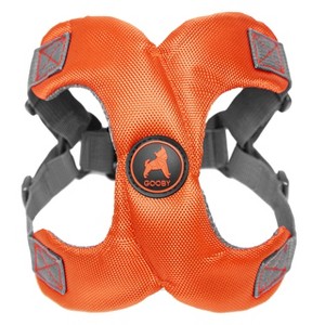 Gooby Escape Free Memory Foam Harness for Small Dogs, Orange, Large - 1 of 1