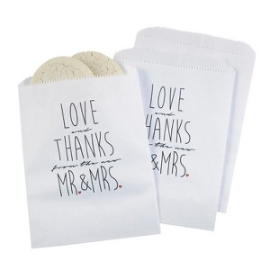 25ct Newlywed Treat Bags - 1 of 1