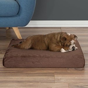 PETMAKER Orthopedic Pet Bed - Egg Crate and Memory Foam with Washable Cover 26x19x4 by PETMAKER - Brown - 1 of 1