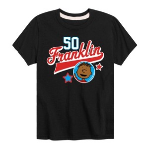 Boys' - Peanuts - Franklin Athletic 50 Short Sleeve Graphic T-Shirt - 1 of 4