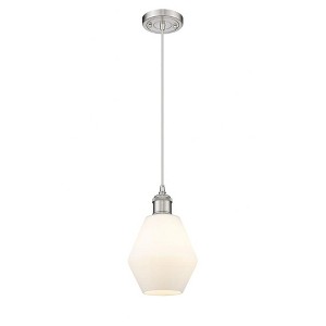 Cindyrella - 1 Light Cord Hung Mini Pendant In Industrial Style-10 Inches Tall and 6 Inches Wide - 1 of 1