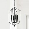 Capital Lighting Bentley 4 - Light Chandelier in  Black Iron - 4 of 4