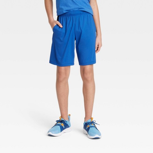 Boys' Training Shorts - All In Motion™ Luxe Blue L : Target
