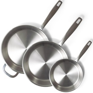 Alva Maestro 3pc Stainless Steel Cookware Set - 1 of 4