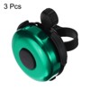 Unique Bargains Aluminum Loud Clear Sound Classic Scooters Bicycle Bells 3 Pcs 2.3" - 3 of 4