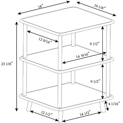 Pillowfort open best sale storage nightstand