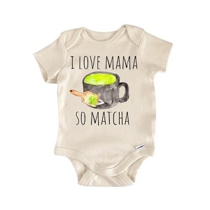 Matcha Tea Coffee Green - Baby Boy Girl Clothes Infant Onesie® Funny Cute Newborn GS1 - 1 of 1