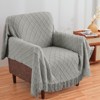 Inhand Knitted Gift Throw Blanket for Couch and Bed, 50"x60" Romatic Lightweight Decorative with Tassel, Farmhouse Warm Woven for Women - 4 of 4