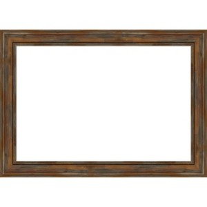 Amanti Art Alexandria Greywash Framed Dry Erase Magnetic Board - 1 of 4