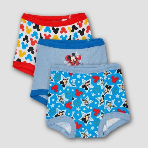 Toddler 3pk Mickey Mouse Training Pants Briefs 2t Target