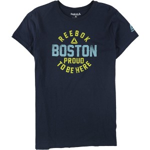 Reebok Womens Boston Proud To Be Here Graphic T-Shirt - 1 of 2