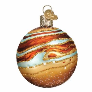 Old World Christmas 2.25 In Jupiter Solar System Largest Planet Tree Ornaments - 1 of 3