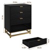 4 Drawer Dresser, Large Dresser for Bedroom, Wood Dresser with 4 Large Drawers - 3 of 4