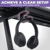 Liquid Stands Piano Keyboard Stand - Z Style Adjustable & Portable Heavy Duty Music Stand for Kids and Adults - Fits 54-88 Key Electric Pianos (Black) - 4 of 4