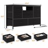 8 Dresser Tv Stand with Power Outlet & Led for 55'' TV - 3 of 4