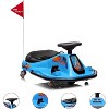 24V Electric Drifting Go Kart for Kids, Ride-On Drift Car with 360° Spin, Dual Speed Modes, Music & LED Lights, Safe Drift Kart Toy for Ages 3-8 - 3 of 4