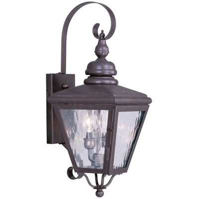 Livex Lighting Cambridge 1 - Light Wall Light in  Bronze