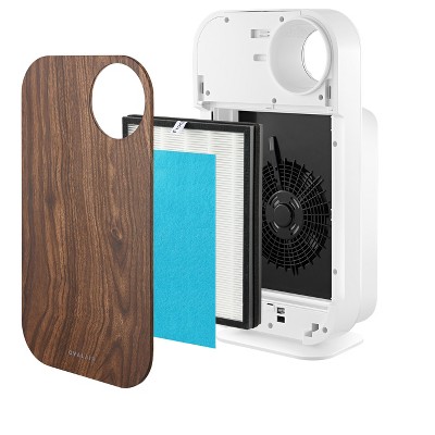 Dark Wood 3-Stage H13 True HEPA Air Purifier for 600 sq. ft.