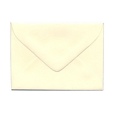 JAM Paper 2.75 x 3.75 Mini Commercial Envelopes Ivory 201244A