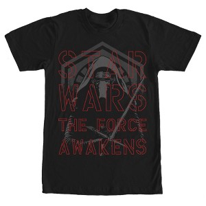 Men's Star Wars The Force Awakens Dark Kylo Ren T-Shirt - 1 of 4