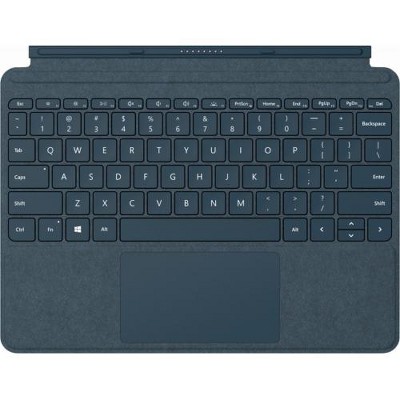 Microsoft Surface Go Signature Type Cover Cobalt Blue  -  Pair w/ Surface Go - A full keyboard experience - Adjusts instantly